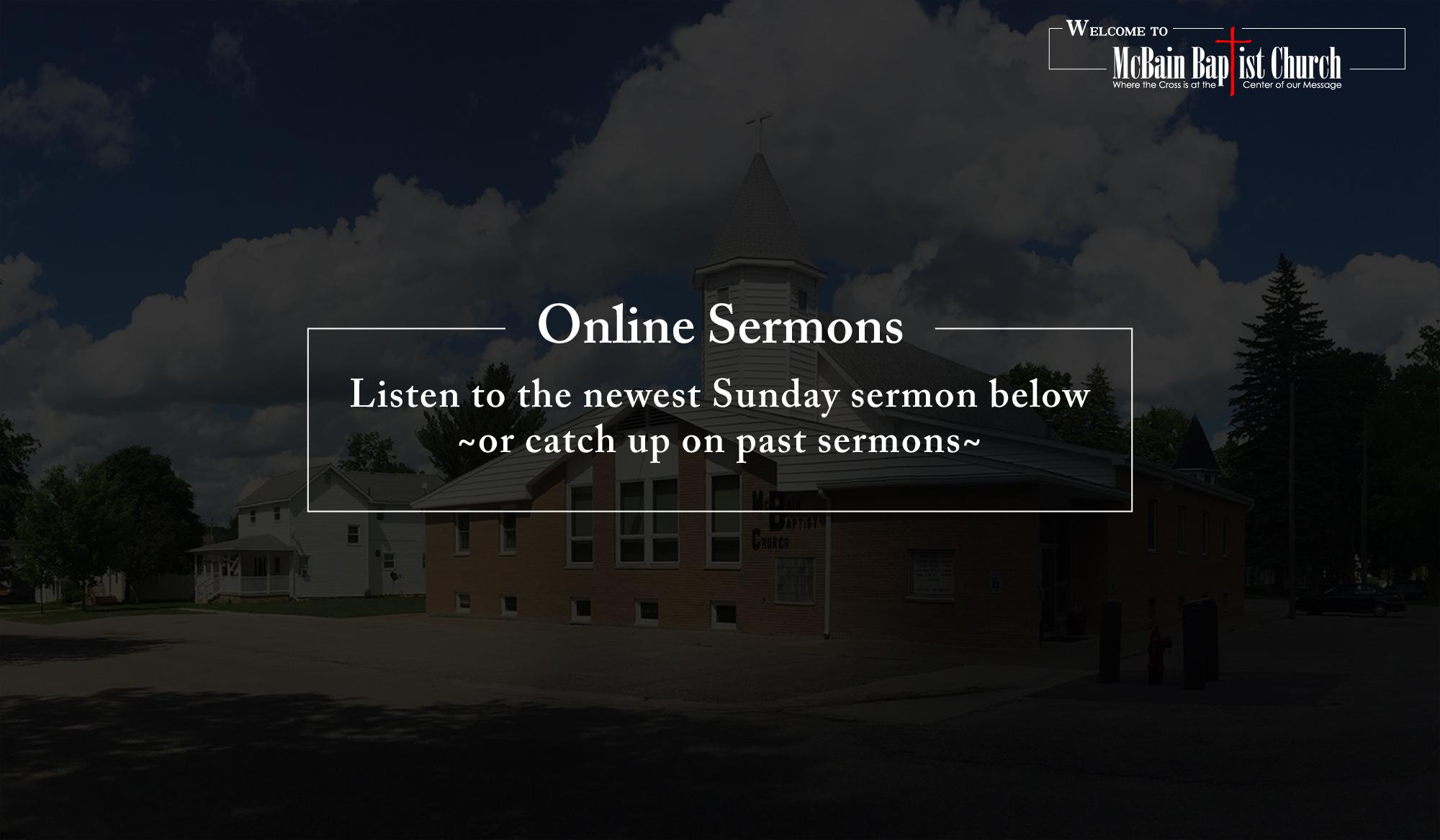 McBain_Baptist_Church_Online_Sermons